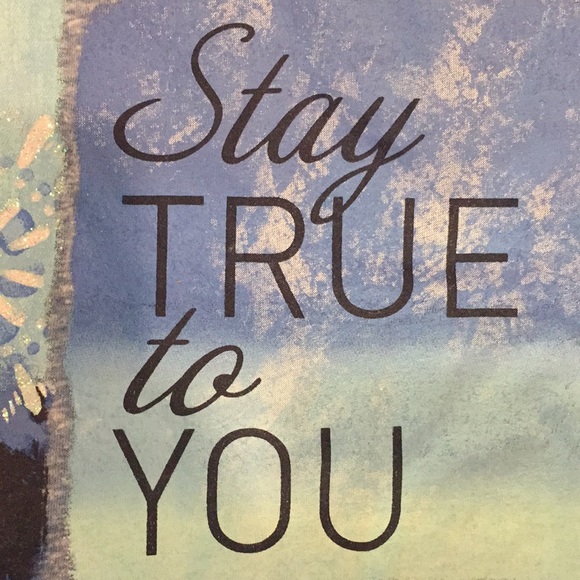 Justice- girls graphic Stay True Graphic T Shirt - Picture 3 of 5